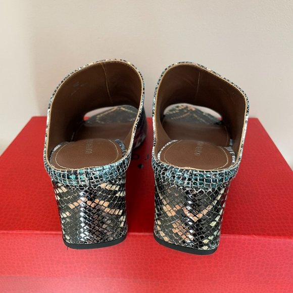 Donald Pliner Snake Print Heels - Picture 2 of 5